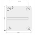 Uchwyty montażowe siłowników CAME ATS na słupek 80x80mm 2.jpg