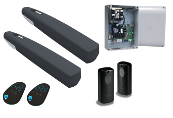 CAME AXI 25 SAFE  24V długość skrzydła do 2,5m, waga do 250kg Napęd Do Bramy Dwuskrzydłowej (skrzydłowej) na wąskie słupki