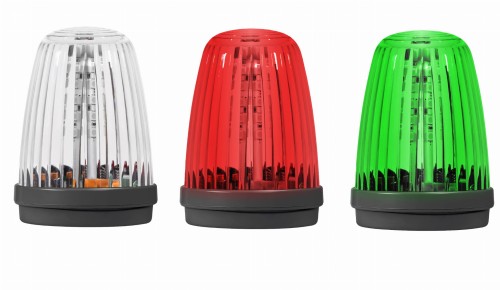 Semafor lampa semaforowa szlaban napęd Kogut zielony czerwony  biała migajaca.jpg