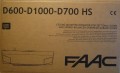 Faac D700HS 1x Pilot do bramy oraz szyna z paskiem 3000mmNapęd do Bramy Garażowej  acesoria motazowe