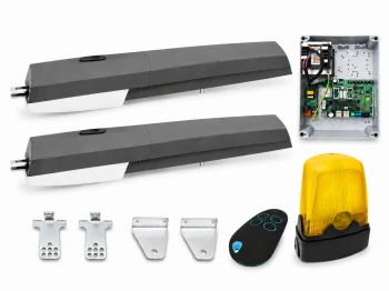CAME AXL 24V – kompletny zestaw do bramy skrzydłowej do 2,2 m | ZL60 + fotokomórki+ lampa