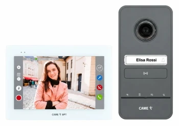 CAME XTS7LHSVKIT WiFi – wideodomofon 7" z aplikacją, kamerą i czytnikiem RFID – 8K40CF-039