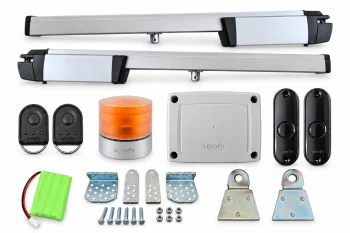 Somfy Ixengo L 3S+ io Comfort Pack – napęd do bramy dwuskrzydłowej 8 m, 24V