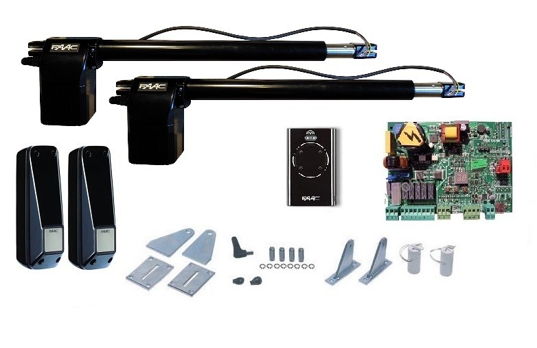 FAAC 414 – czy warto? Napęd do bramy dwuskrzydłowej do 4 m skrzydła