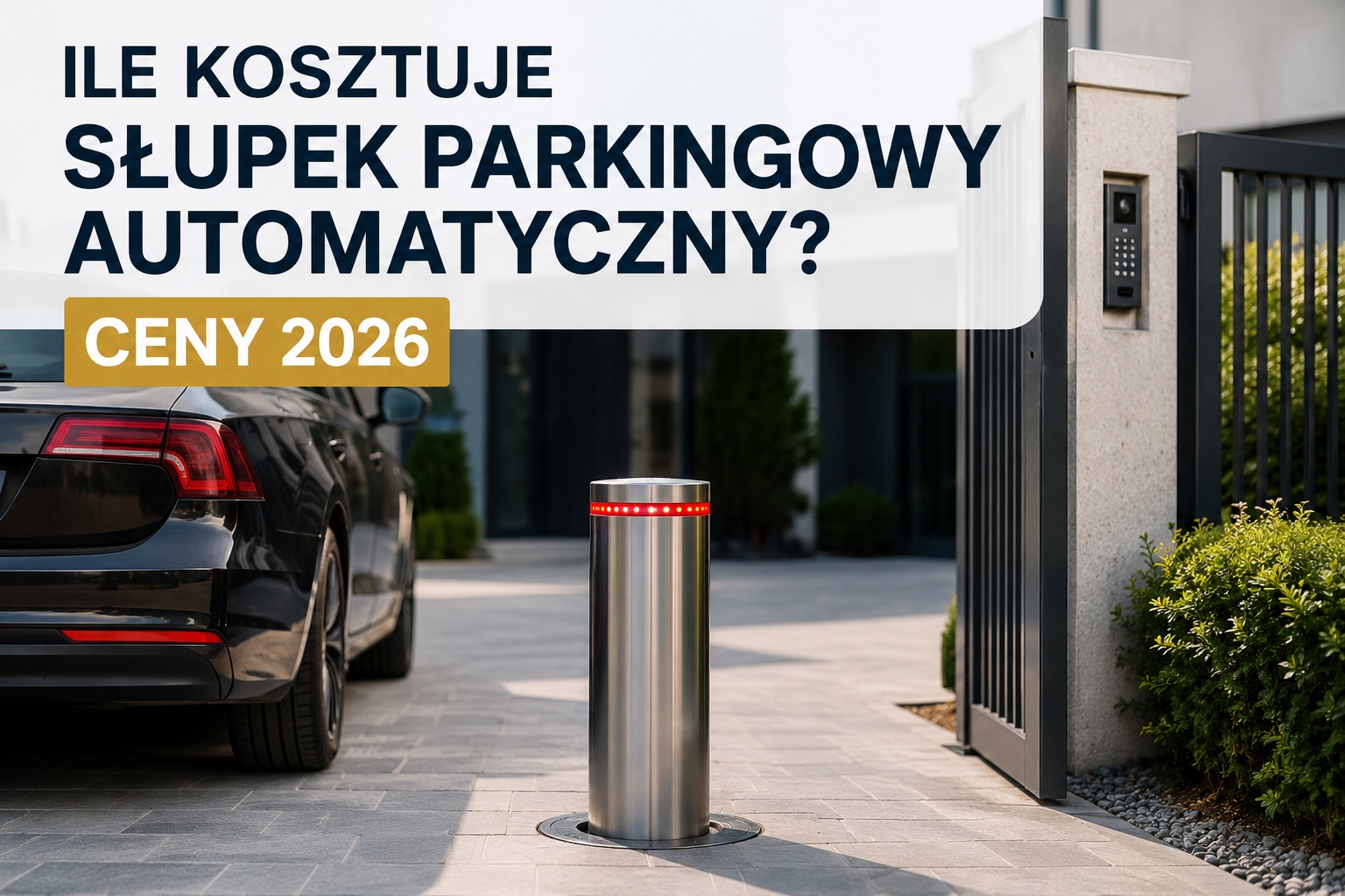 Ile kosztuje słupek parkingowy automatyczny? Ceny 2026