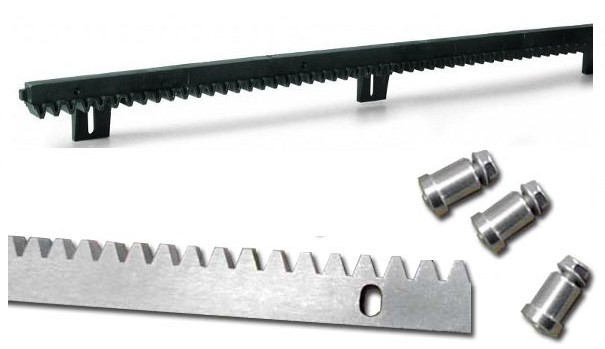 Listwa zębata do bramy metalowa czy nylonowa